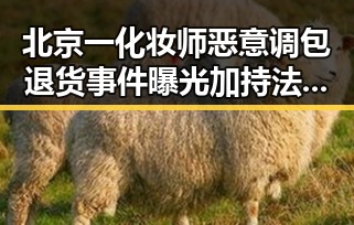 北京一化妆师恶意调包退货事件曝光加持法力主播直播售卖法器的反差