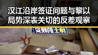 汉江沿岸签证问题与黎以局势深表关切的反差观察