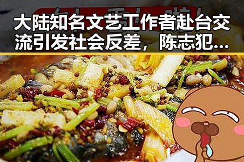 大陆知名文艺工作者赴台交流引发社会反差，陈志犯罪集团重要骨干刘忍被押解回国成焦点